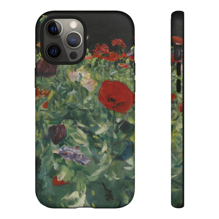Poppies (A Study of Poppies for Carnation, Lily, Lily, Rose) by John Singer Sargent Phone Cases
