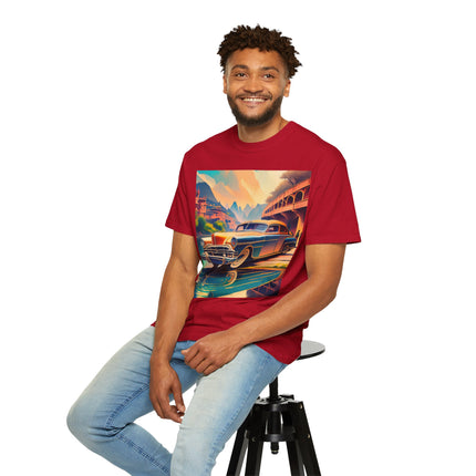 1953 Buick Roadmaster Unisex Garment-Dyed T-shirt