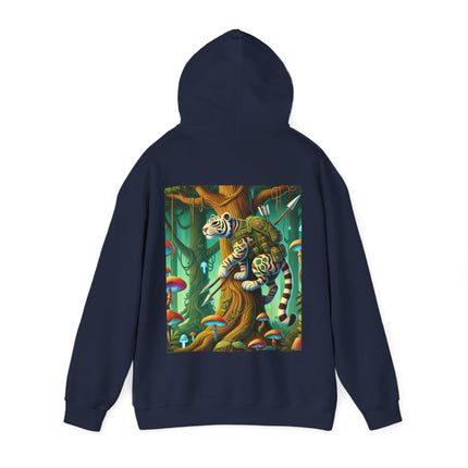 Silent Stripes – Heavy Blend™ Hooded Sweatshirt