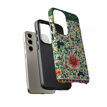 Colorful Floral Pattern by Owen Jones Phone Cases
