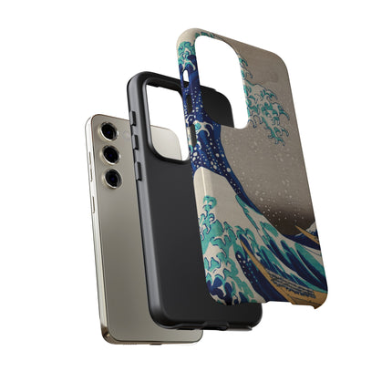 The Great Wave off Kanagawa by Katsushika Hokusai Phone Cases