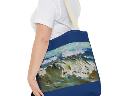 The Wave by Karl Hagemeister Tote Bag (AOP)