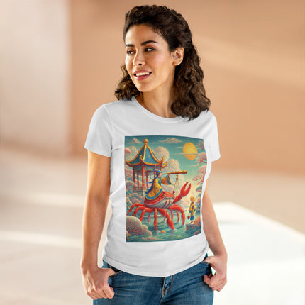 The Celestial Crab Navigator Cotton Tee
