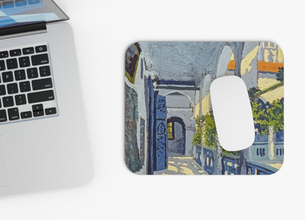 Gallery of a Moroccan Riad by George Gaudion Mouse Pad, Rectangle