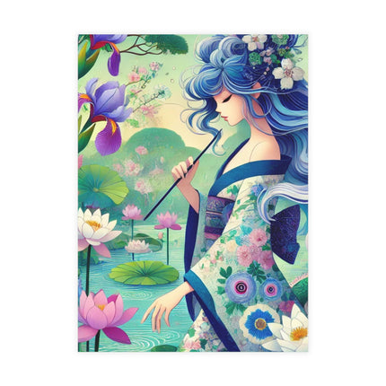 Fairy of the Koi Pond Postcard Bundles (envelopes included) - Bundles of 10, 30, 50 Pieces