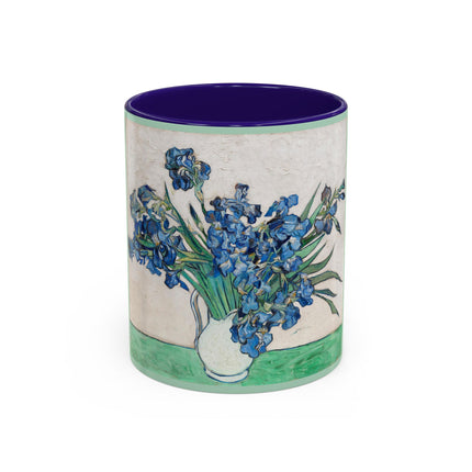 Irises by Vincent Van Gogh Colorful Mugs (11oz, 15oz)