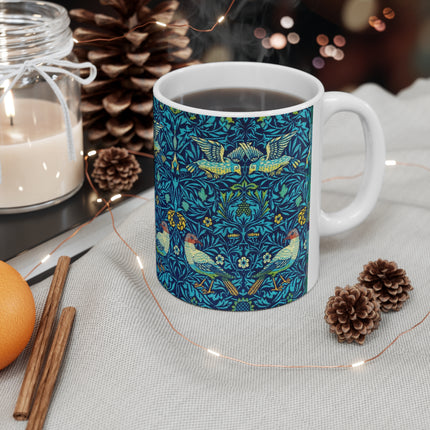 Bird by William Morris Ceramic Mug 11oz