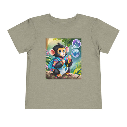 Bubble Magic in the Jungle Toddler Short Sleeve Tee