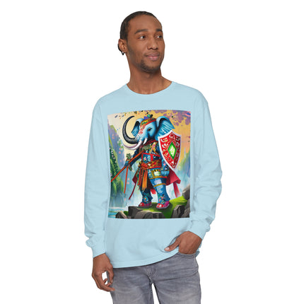 Cyberpunk Elephant Long Sleeve T-Shirt