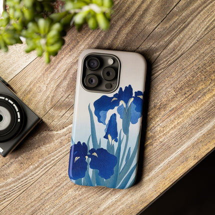 Iris Flowers by Ohara Koson Phone Cases