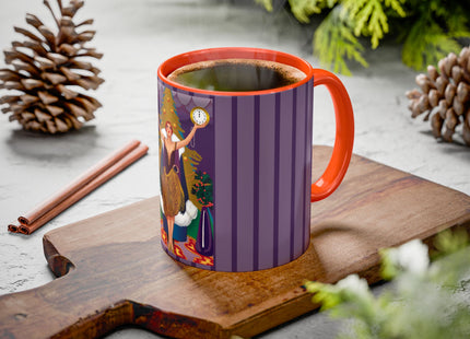 Countdown to Christmas Elegance Colorful Mugs (11oz, 15oz)