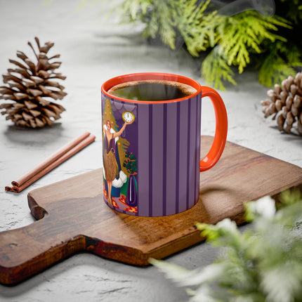 Countdown to Christmas Elegance Colorful Mugs (11oz, 15oz)
