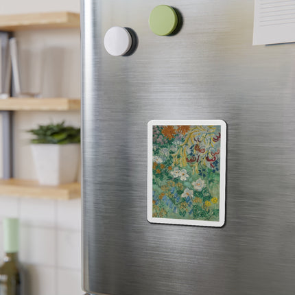 Flowers by August Babberger Die-Cut Magnets (5 Sizes)