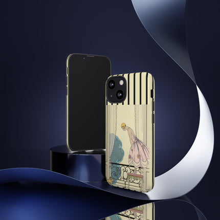 Falbalas et fanfreluches, La Souris by George Barbier Phone Cases