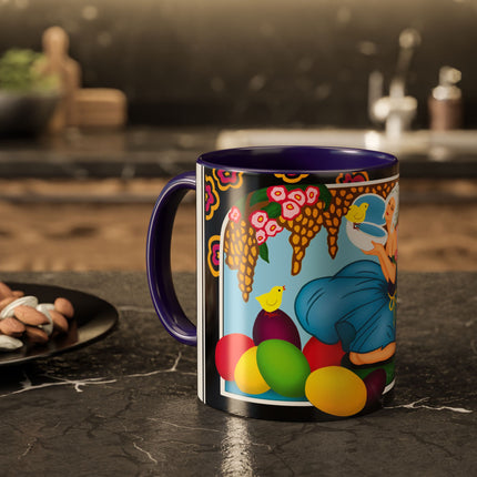 Blooms and Chicks Colorful Mugs (11oz, 15oz)