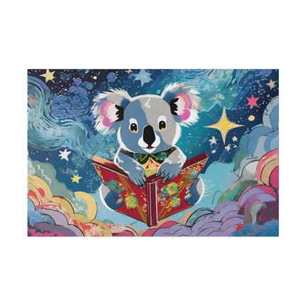 Cute Koala Matte Canvas, Stretched, 0.75"