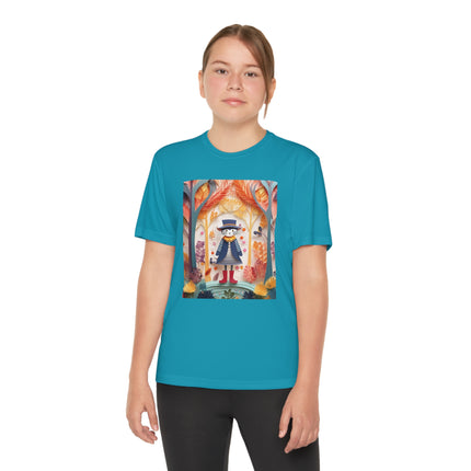 Cat in Boots in the Enchanted Forest Youth Competitor Tee