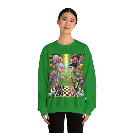 Spring Gambit: A Fairy’s Move Heavy Blend™ Crewneck Sweatshirt