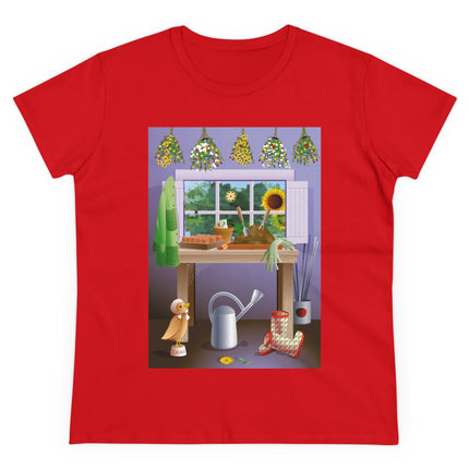 A Gardener's Haven Women's Midweight Cotton Tee