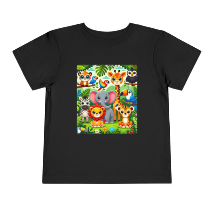 Jungle Friends Parade Toddler Short Sleeve Tee