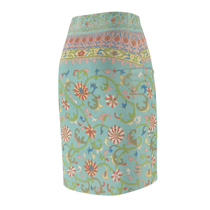 Chinese Ornament by Owen Jones Women's Pencil Skirt (AOP)