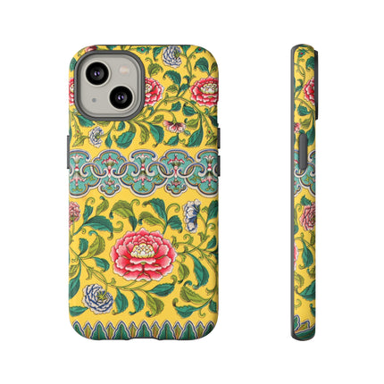 Chinese Floral Illustration by Owen Jones Phone Cases