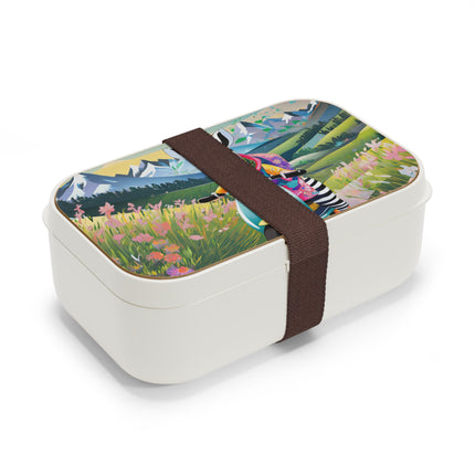 Stripes on Wheels Bento Lunch Box