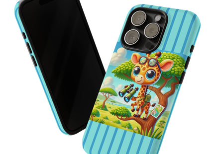 Giraffe Lookout Phone Cases