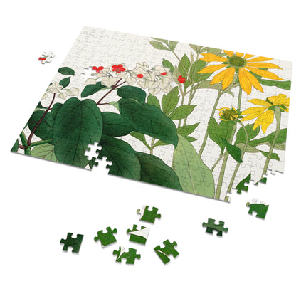 Clerodendrum & Rudbeckia by Tanigami Kônan Jigsaw Puzzle (30, 110, 252, 500-Piece)