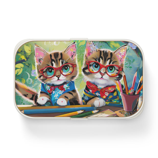 Kitten Scholars Bento Lunch Box