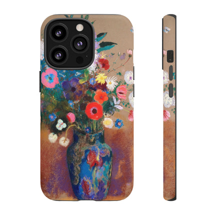 Bouquet of Flowers by Odilon Redon Phone Cases