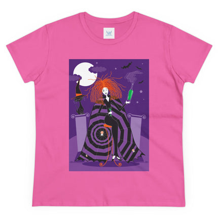 Mystic Elegance Women's Midweight Cotton Tee