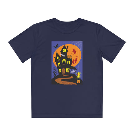Halloween Night at the Haunted House Youth Competitor Tee