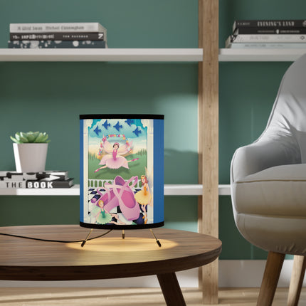 Graceful Enchantment Tripod Lamp