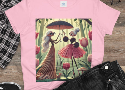 Under the Tulip Parasol Cotton Tee