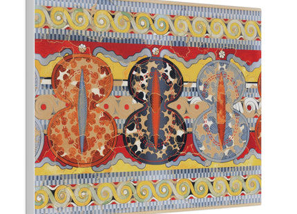 Reproduction of the Shield Frieze by Emile Gilliéron Matte Canvas, Stretched, 0.75"