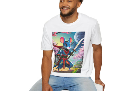 Cyber Samurai Rat Softstyle T-Shirt