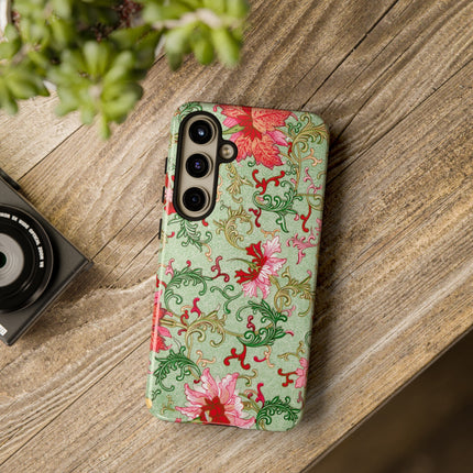 Flower Illustration by Owen Jones Phone Cases