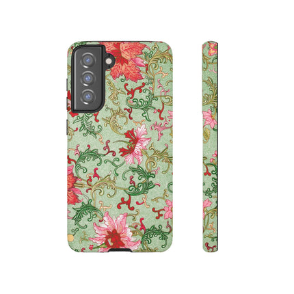 Flower Illustration by Owen Jones Phone Cases