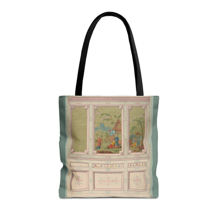 Chinoiserie scenes by Anonymous Tote Bag (AOP)