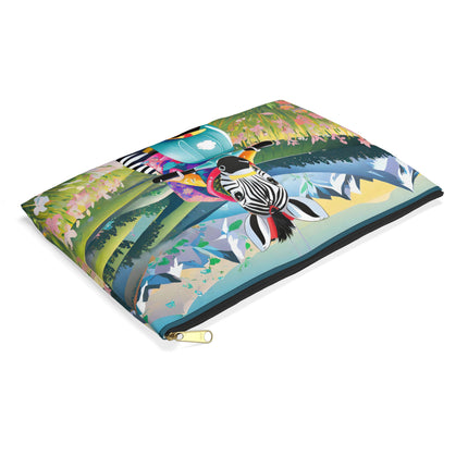 Stripes on Wheels Pencil Case