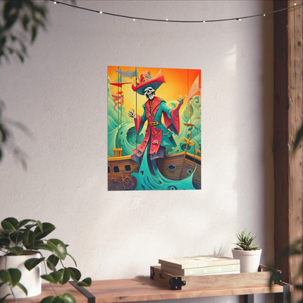 Skeleton Crew of the Misty Seas Fine Art Posters