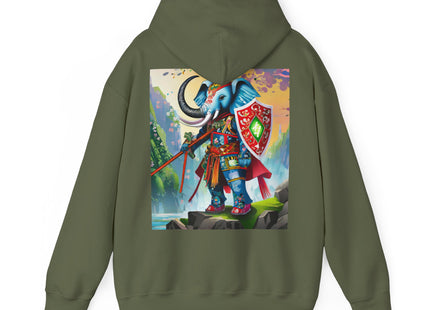 Cyberpunk Elephant – Heavy Blend™ Hooded Sweatshirt