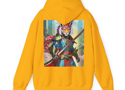 Cyberpunk Samurai Tiger – Heavy Blend™ Hooded Sweatshirt