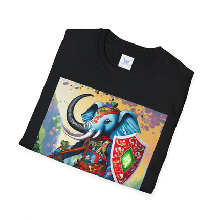 Cyberpunk Elephant Softstyle T-Shirt