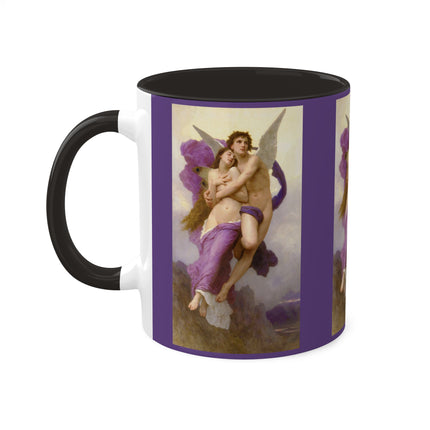 The Abduction of Psyche by William Bouguereau Colorful Mugs, 11oz