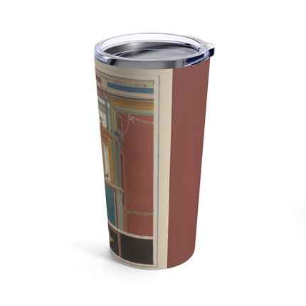 Pompeii Wall Pl.20 by Victor Steeger Tumbler 20oz