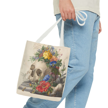 Vanitas Still Life by Herman Henstenburgh Tote Bag (AOP)