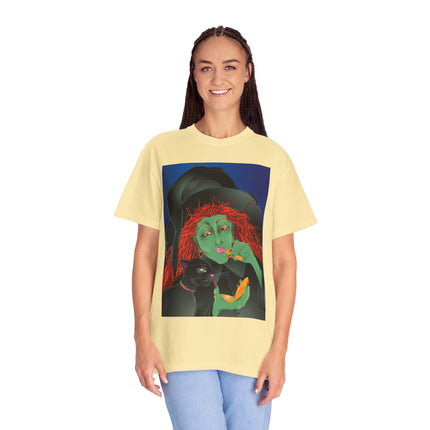 Mirror, Mirror A Witch's Touch Unisex Garment-Dyed T-shirt