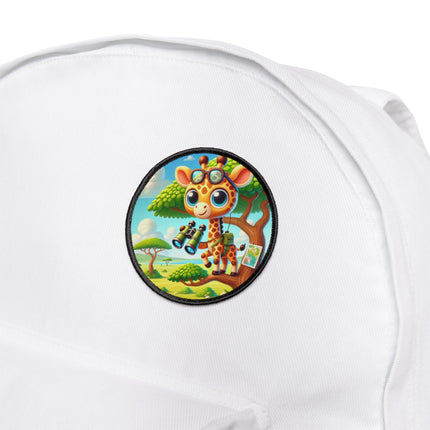 Giraffe Lookout Iron-On Patches